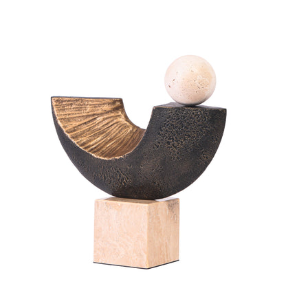 Bruni Balance Sculpture - Dark Bronze