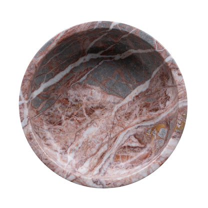 Ardena Round Marble Tray - Multicolor