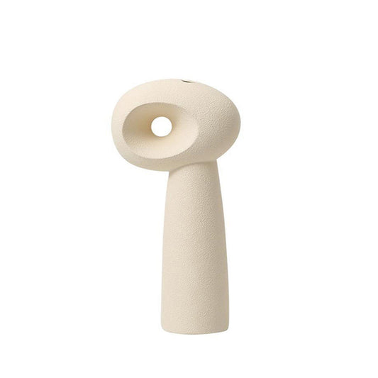 Brina Single Eye Ceramic Sculpture