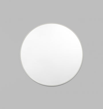 Bjorn 60cm Round Mirror - Dove