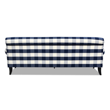 Alana Lawson 88 Inch Living Room Sofa â?Three Cushion Couch with Rolled Arms and Tight Back â?Minimal Assembly Required