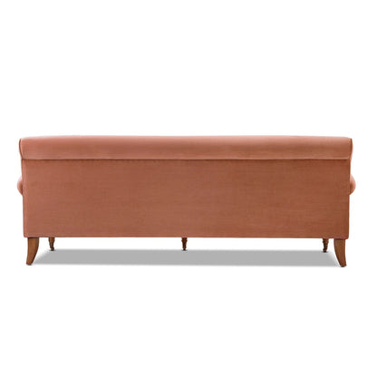 Alana Lawson 88 Inch Living Room Sofa â?Three Cushion Couch with Rolled Arms and Tight Back â?Minimal Assembly Required