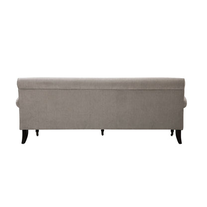 Alana Lawson 88 Inch Living Room Sofa â?Three Cushion Couch with Rolled Arms and Tight Back â?Minimal Assembly Required