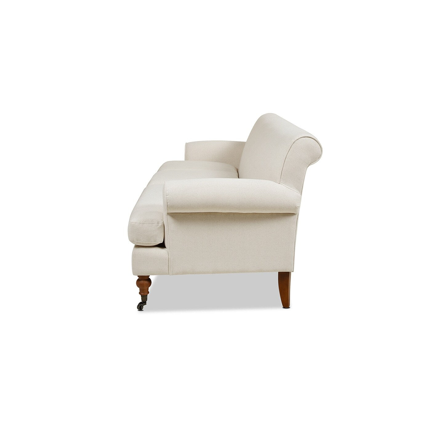 Alana Lawson 88 Inch Living Room Sofa â?Three Cushion Couch with Rolled Arms and Tight Back â?Minimal Assembly Required