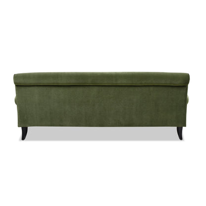Alana Lawson 88 Inch Living Room Sofa â?Three Cushion Couch with Rolled Arms and Tight Back â?Minimal Assembly Required