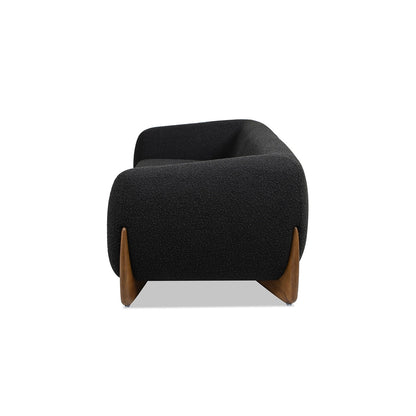 Alpine 90.5 Sherpa Upholstered Sofa