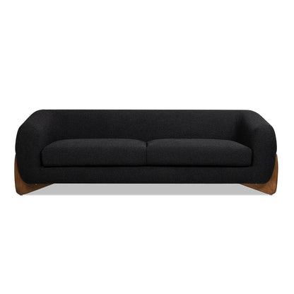 Alpine 90.5 Sherpa Upholstered Sofa