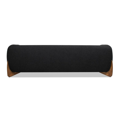 Alpine 90.5 Sherpa Upholstered Sofa