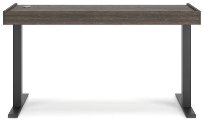 Zendex Dark Brown 55 Adjustable Height Desk