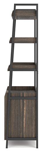 Zendex Dark Brown 72 Bookcase