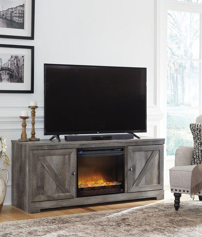 Wynnlow 63 TV Stand with Electric Fireplace