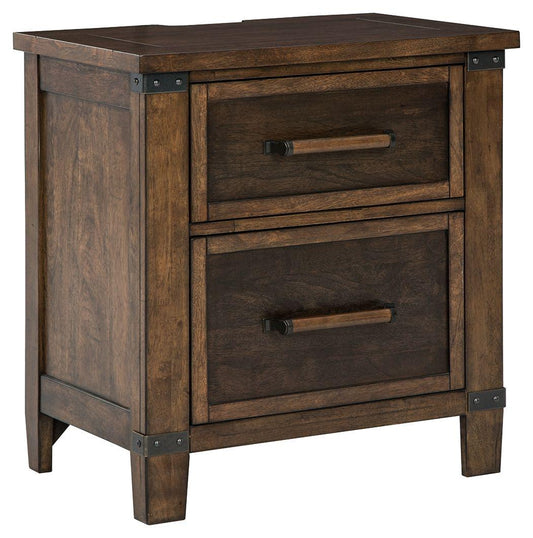 Wyattfield - Two Drawer Night Stand