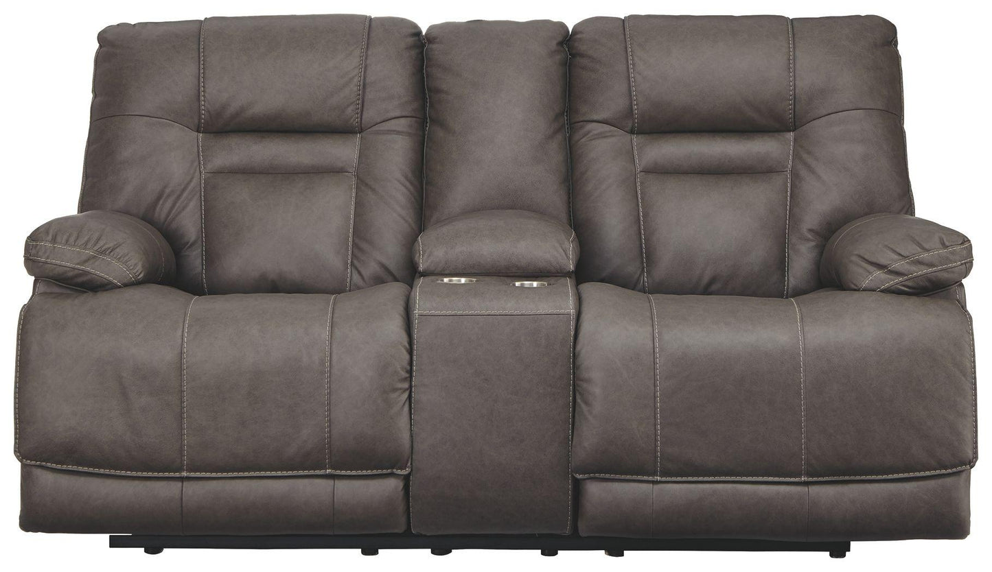Wurstrow - Pwr Rec Loveseat/con/adj Hdrst