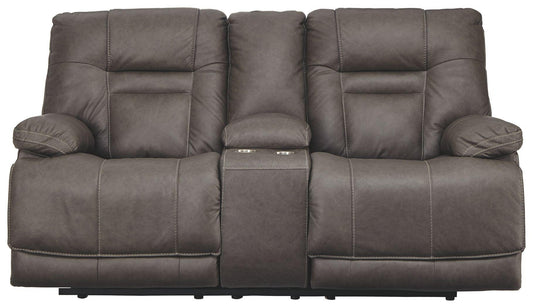 Wurstrow - Pwr Rec Loveseat/con/adj Hdrst