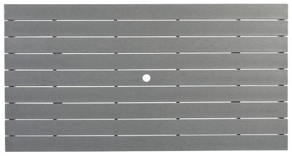 Transville - Rect Counter Table W/umb Opt