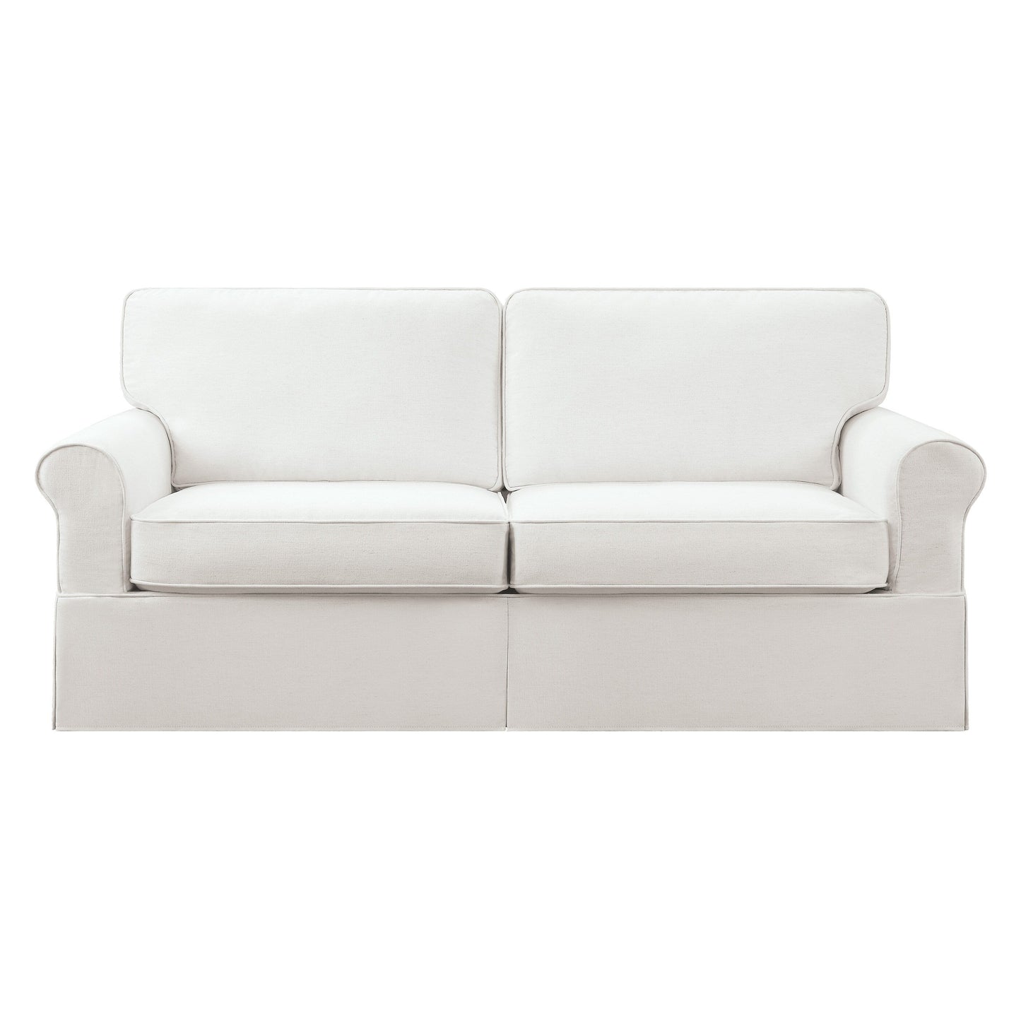 Porch & Den Zuni Mid-century Slip Cover Sofa