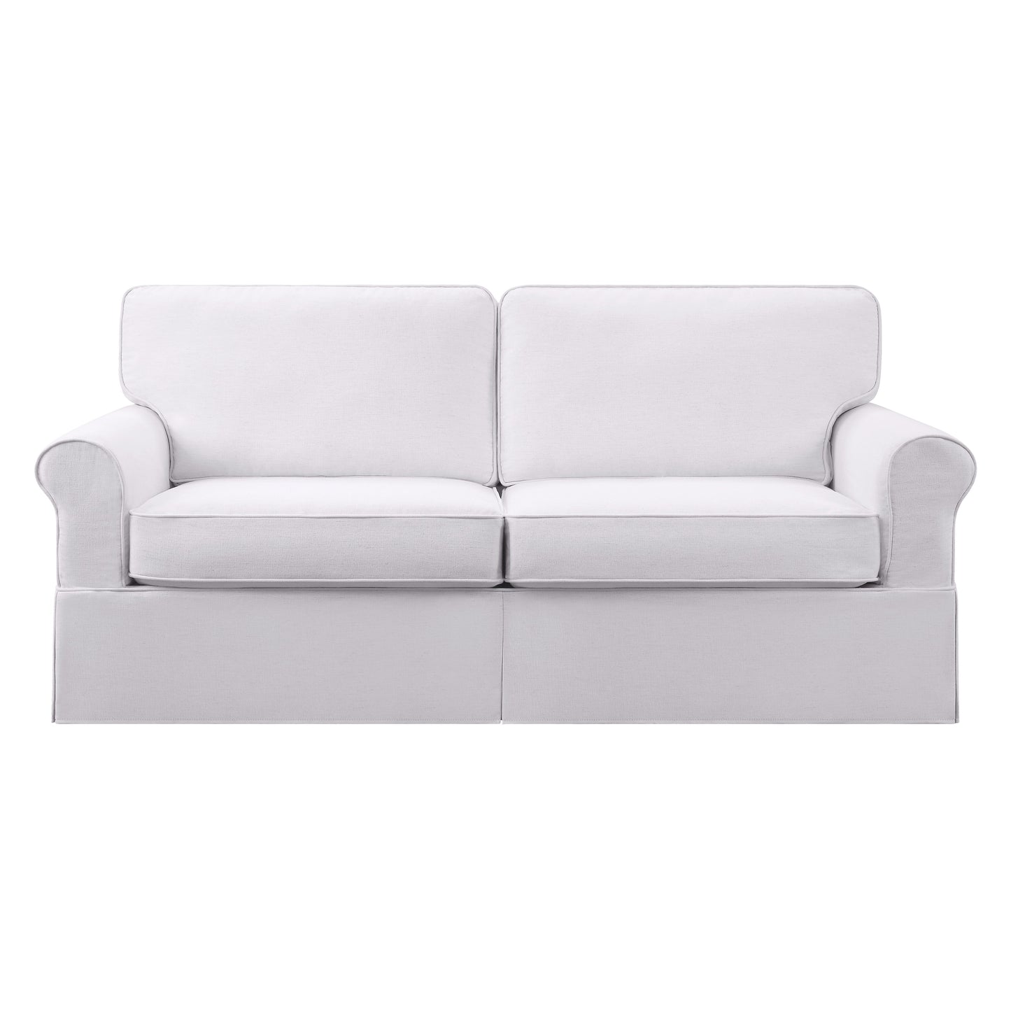 Porch & Den Zuni Mid-century Slip Cover Sofa