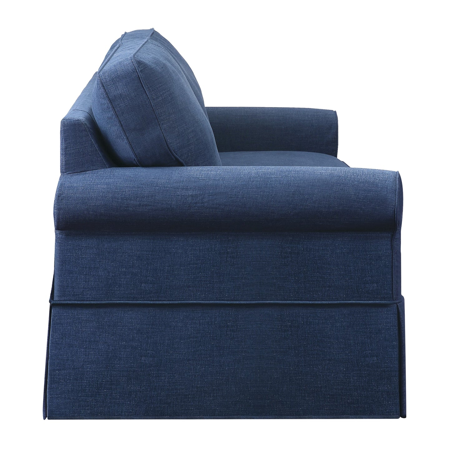 Porch & Den Zuni Mid-century Slip Cover Sofa