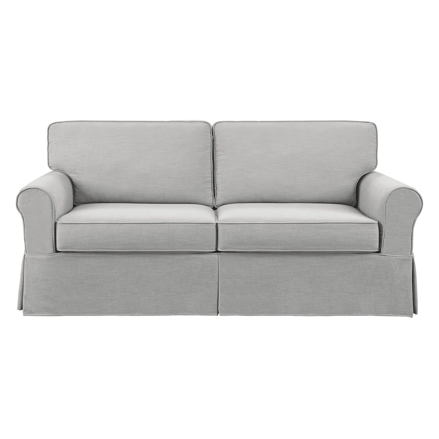 Porch & Den Zuni Mid-century Slip Cover Sofa