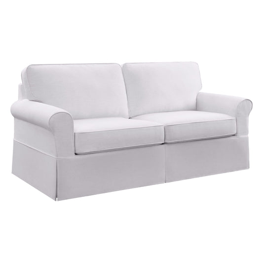 Porch & Den Zuni Mid-century Slip Cover Sofa
