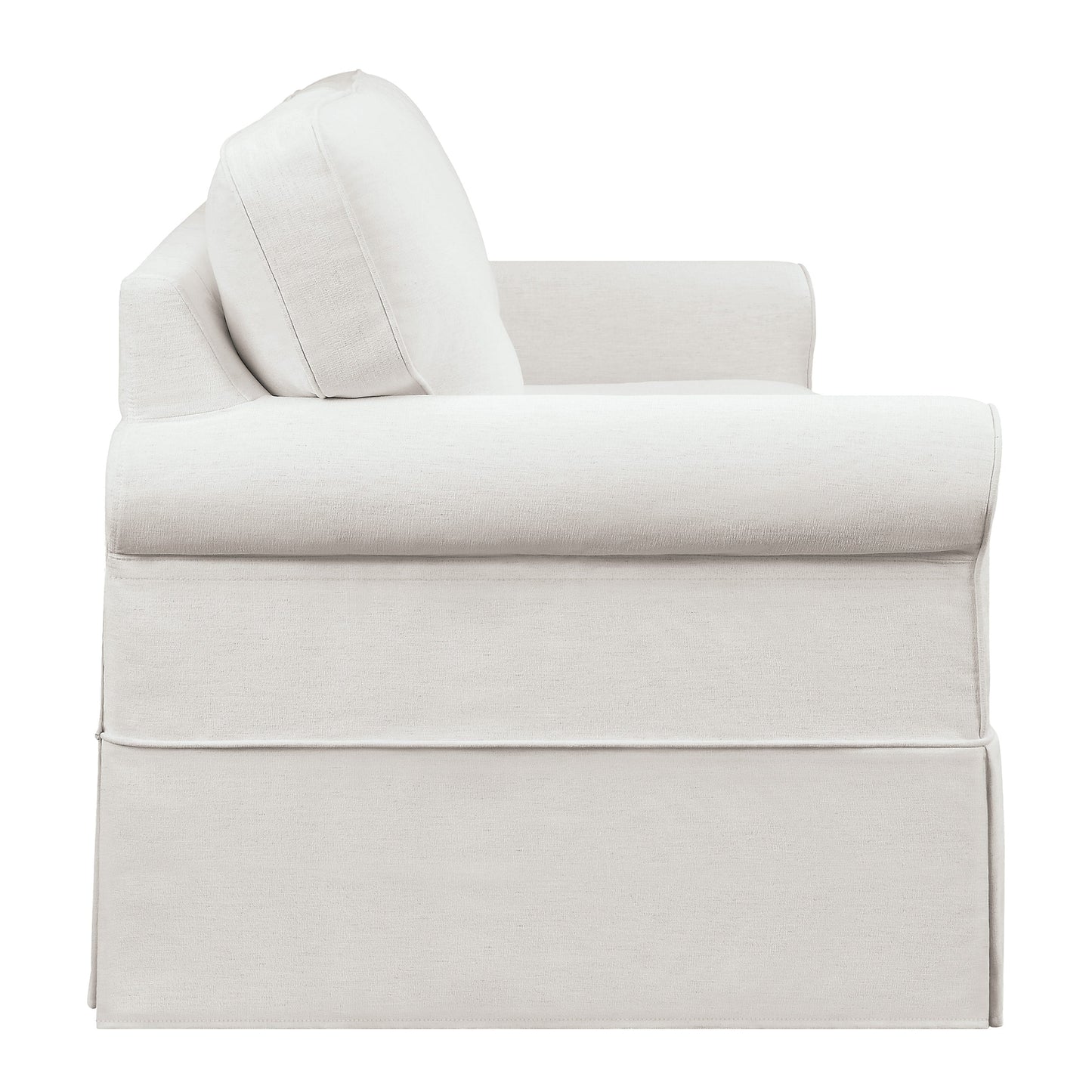 Porch & Den Zuni Mid-century Slip Cover Sofa