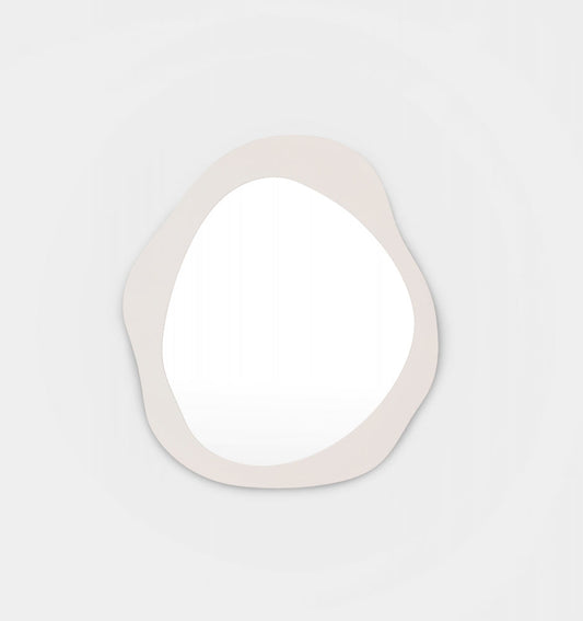 Aura 95cm Organic Mirror - Shell