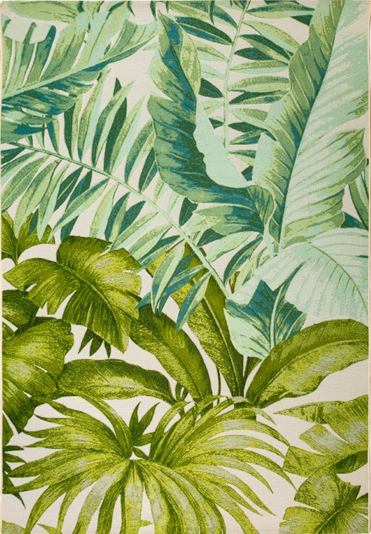 Avatar 160cm x 235cm Jungle Art Indoor and Outdoor Rugs - Green