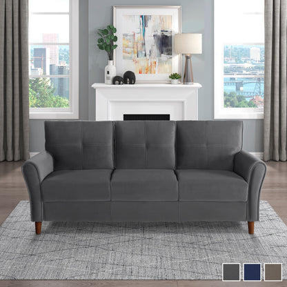 Avlona Tufted Velvet Sofa