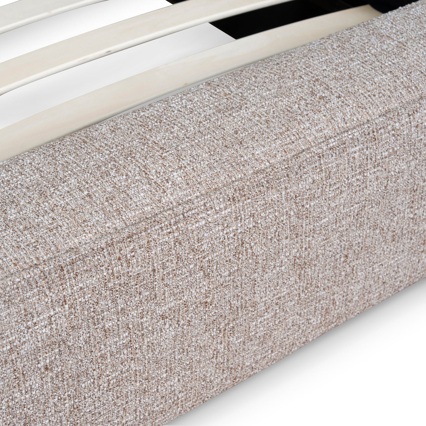 Castillo Queen Bed Frame - Stonish Beige