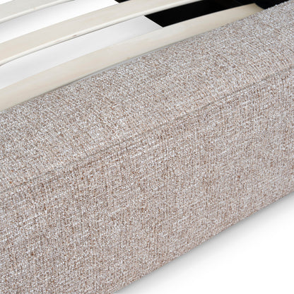 Castillo Queen Bed Frame - Stonish Beige