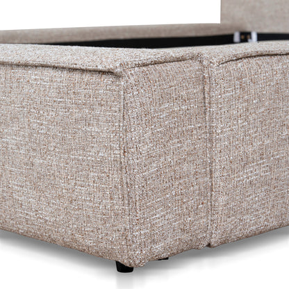 Castillo Queen Bed Frame - Stonish Beige