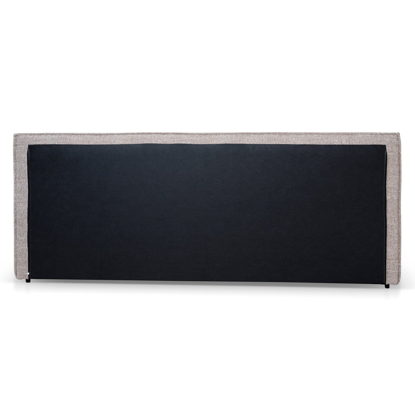 Castillo Fabric King Bed Frame - Stonish Beige