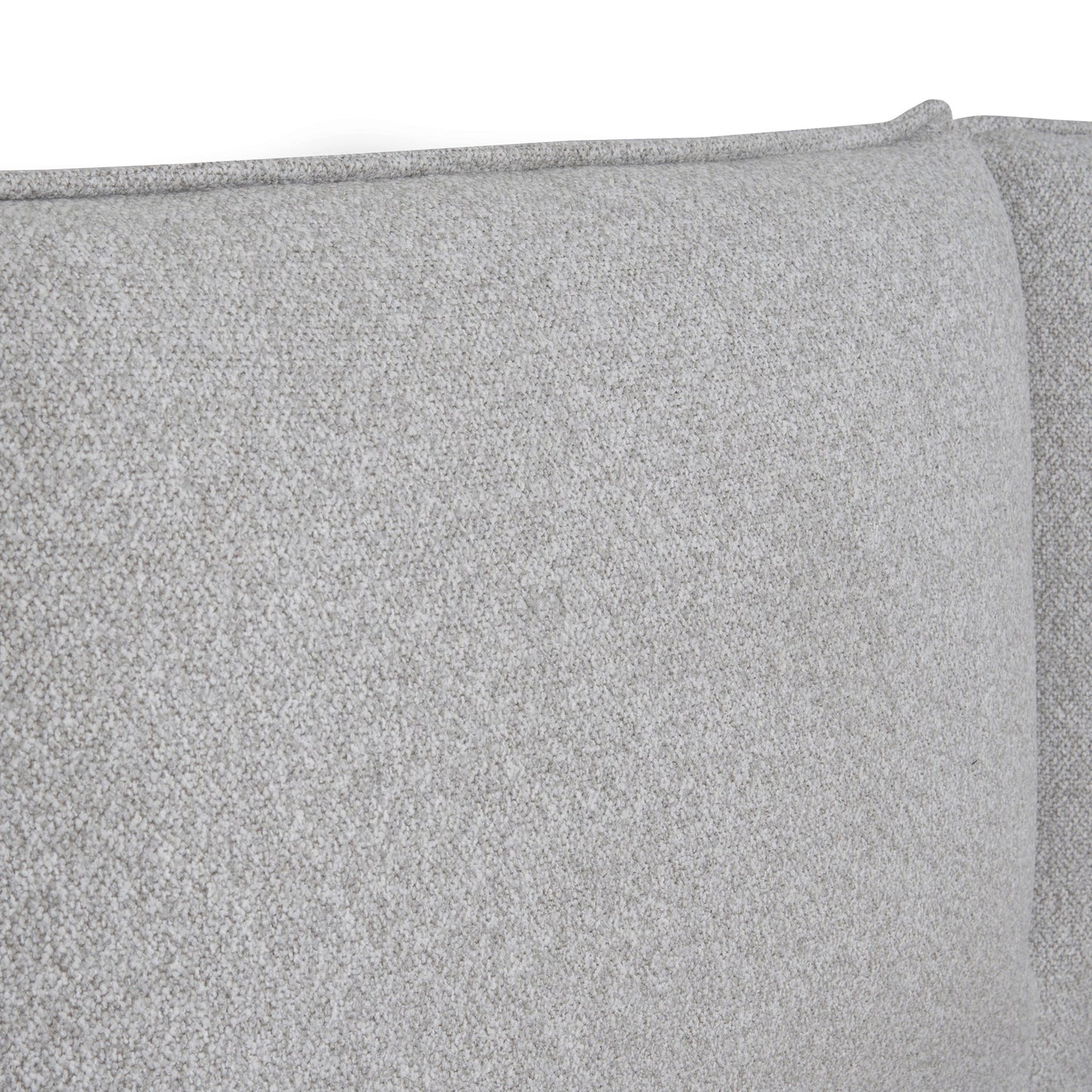 Celeste Fabric King Bed Frame - Clay Grey
