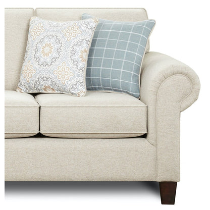 Bates Nickel Light Grey Queen Traditional Sleeper Sofa