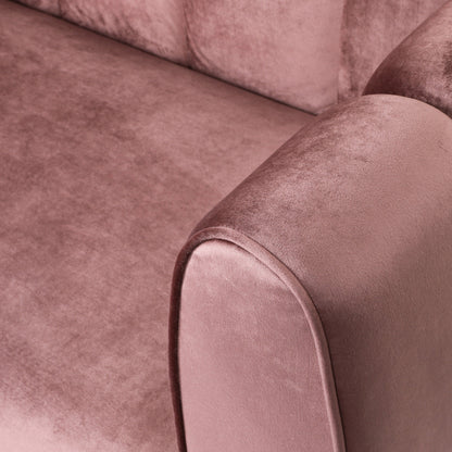 Bobran Modern Velvet 3-seat Sofa by Christopher Knight Home - 30.00 D x 83.25 W x 30.25 H