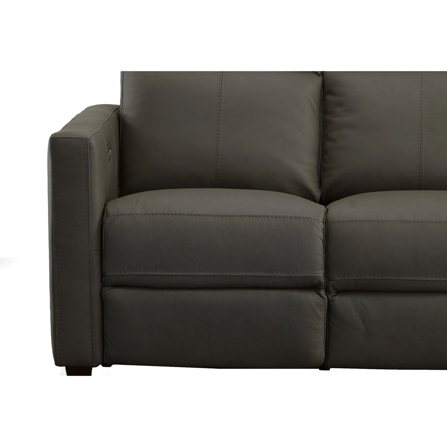 Broadway Leather Power Reclining Sofa with Power Headrests by Flexsteel