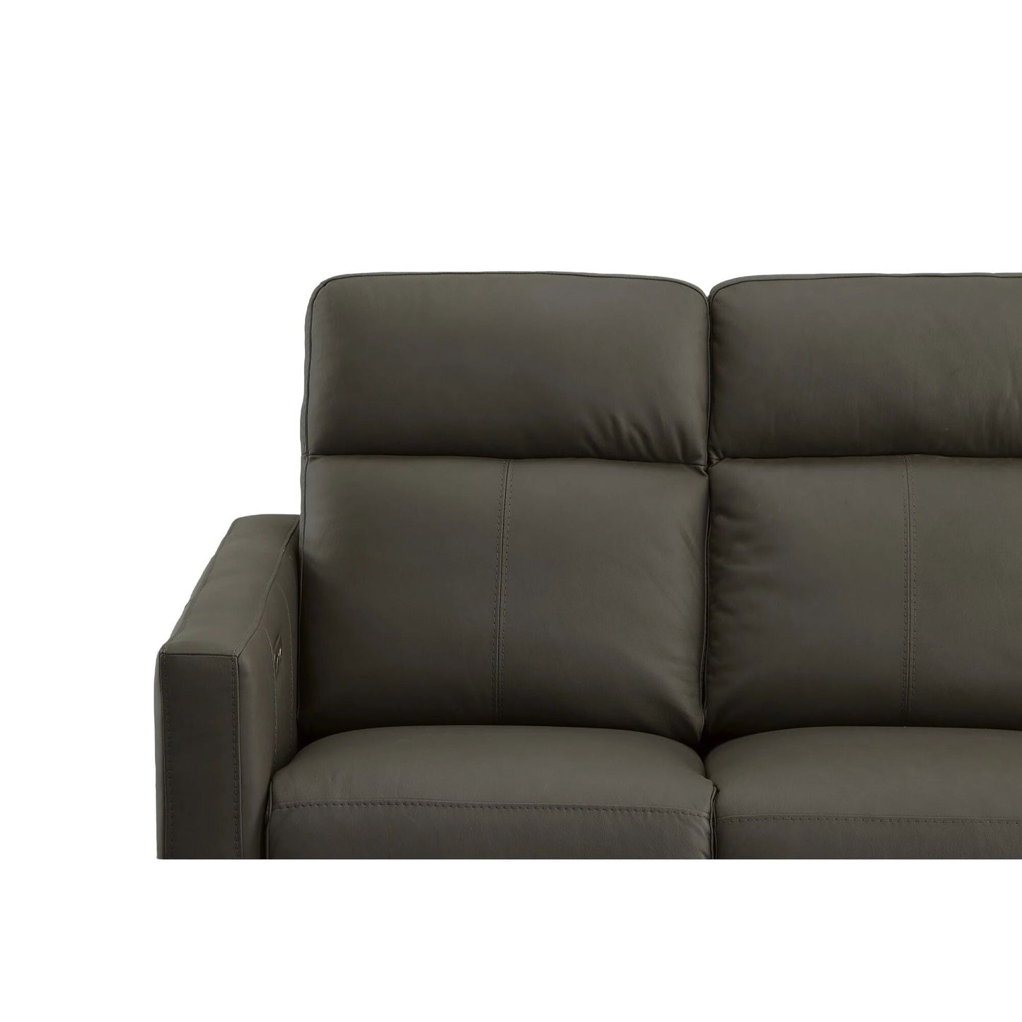 Broadway Leather Power Reclining Sofa with Power Headrests by Flexsteel