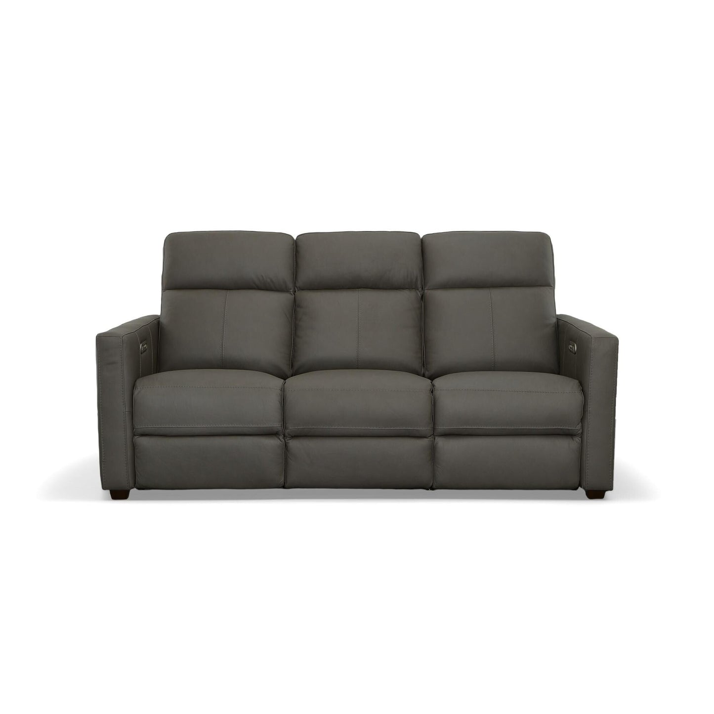 Broadway Leather Power Reclining Sofa with Power Headrests by Flexsteel