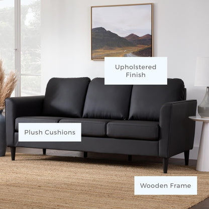 Brookside Clara 73 Upholstered Curved Arm Sofa