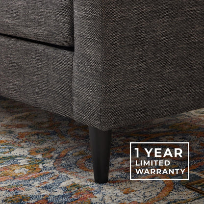 Brookside Ellen 75 Upholstered Scooped Arm Sofa