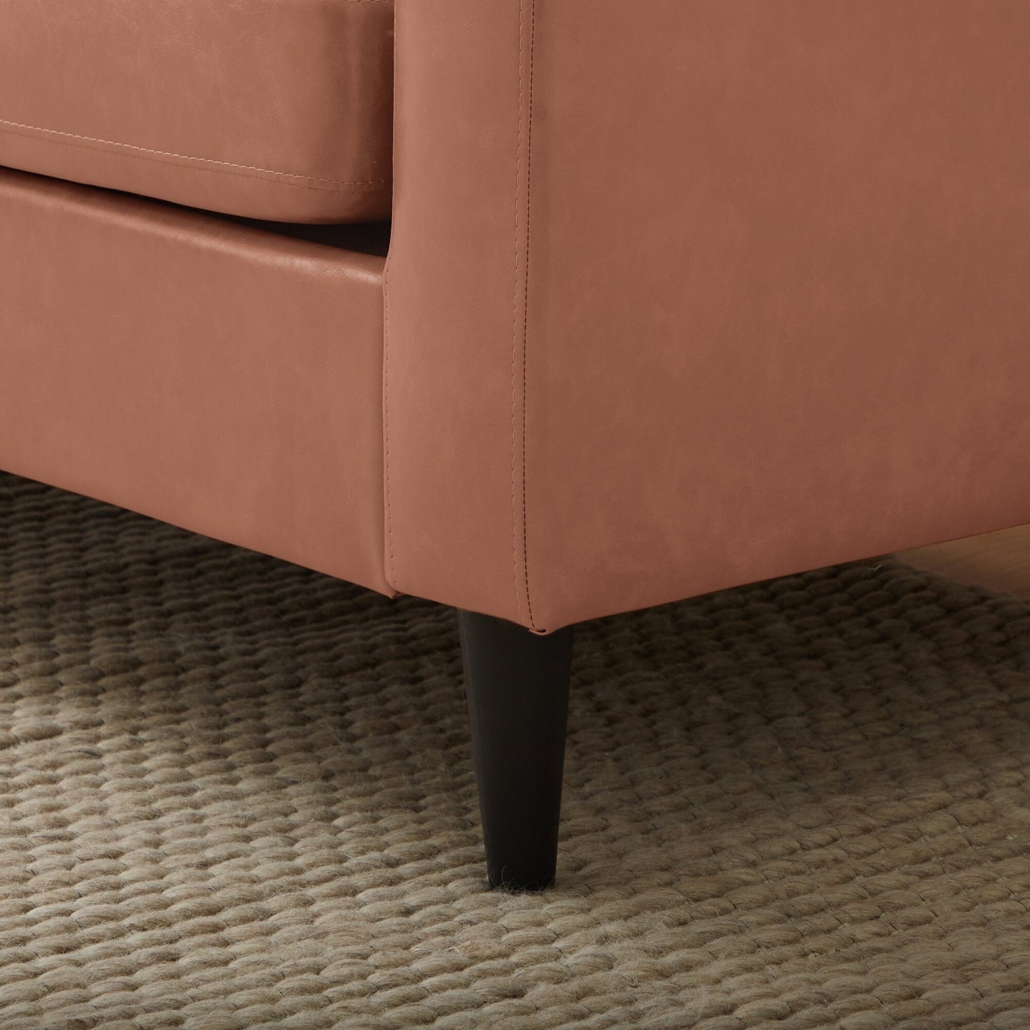 Brookside Ellen 75 Upholstered Scooped Arm Sofa