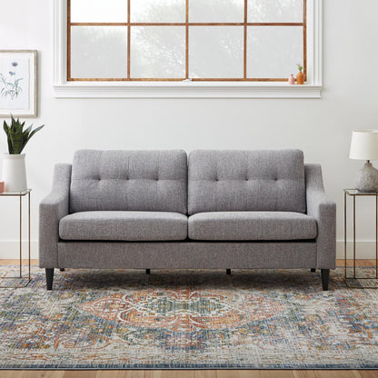 Brookside Ellen 75 Upholstered Scooped Arm Sofa
