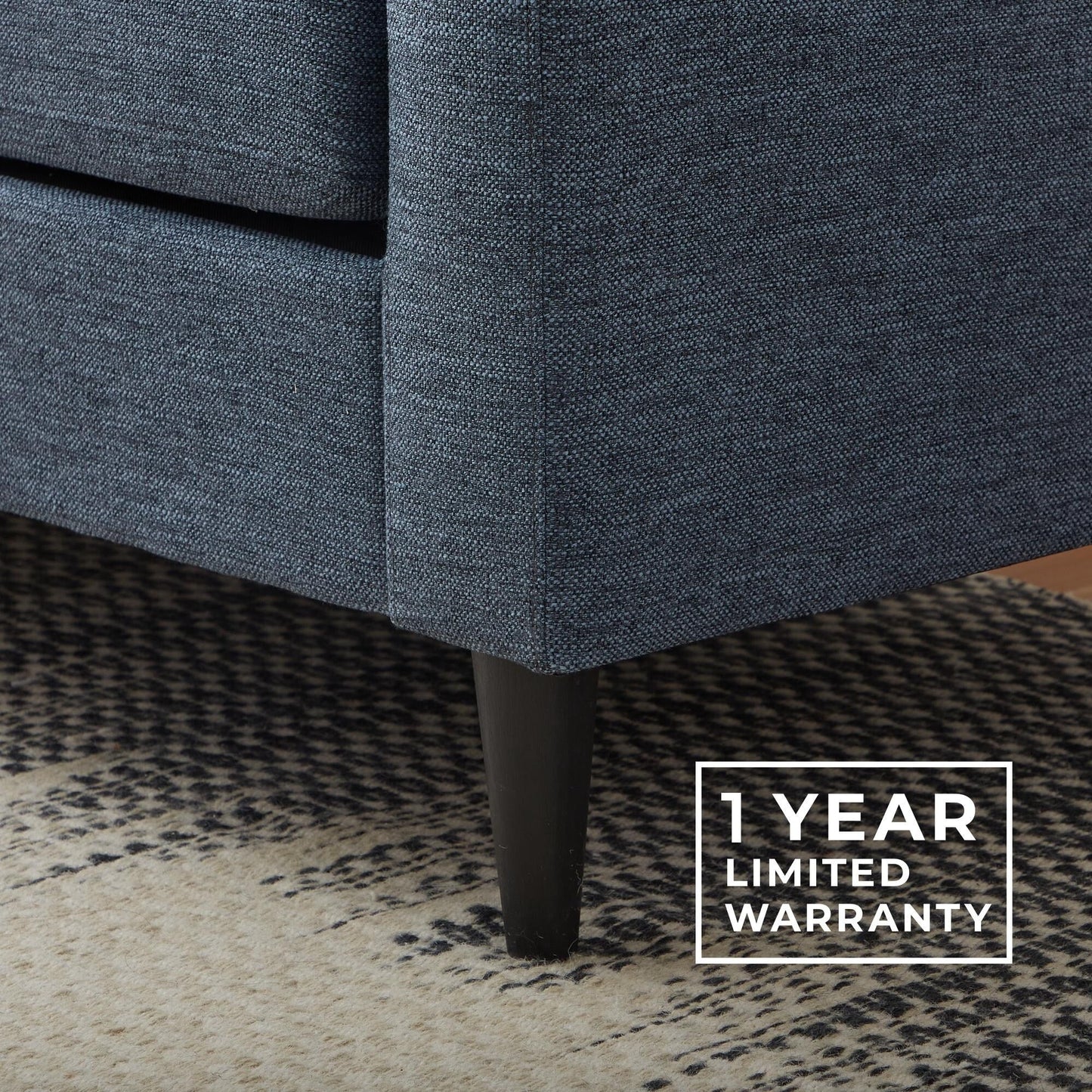 Brookside Ellen 75 Upholstered Scooped Arm Sofa