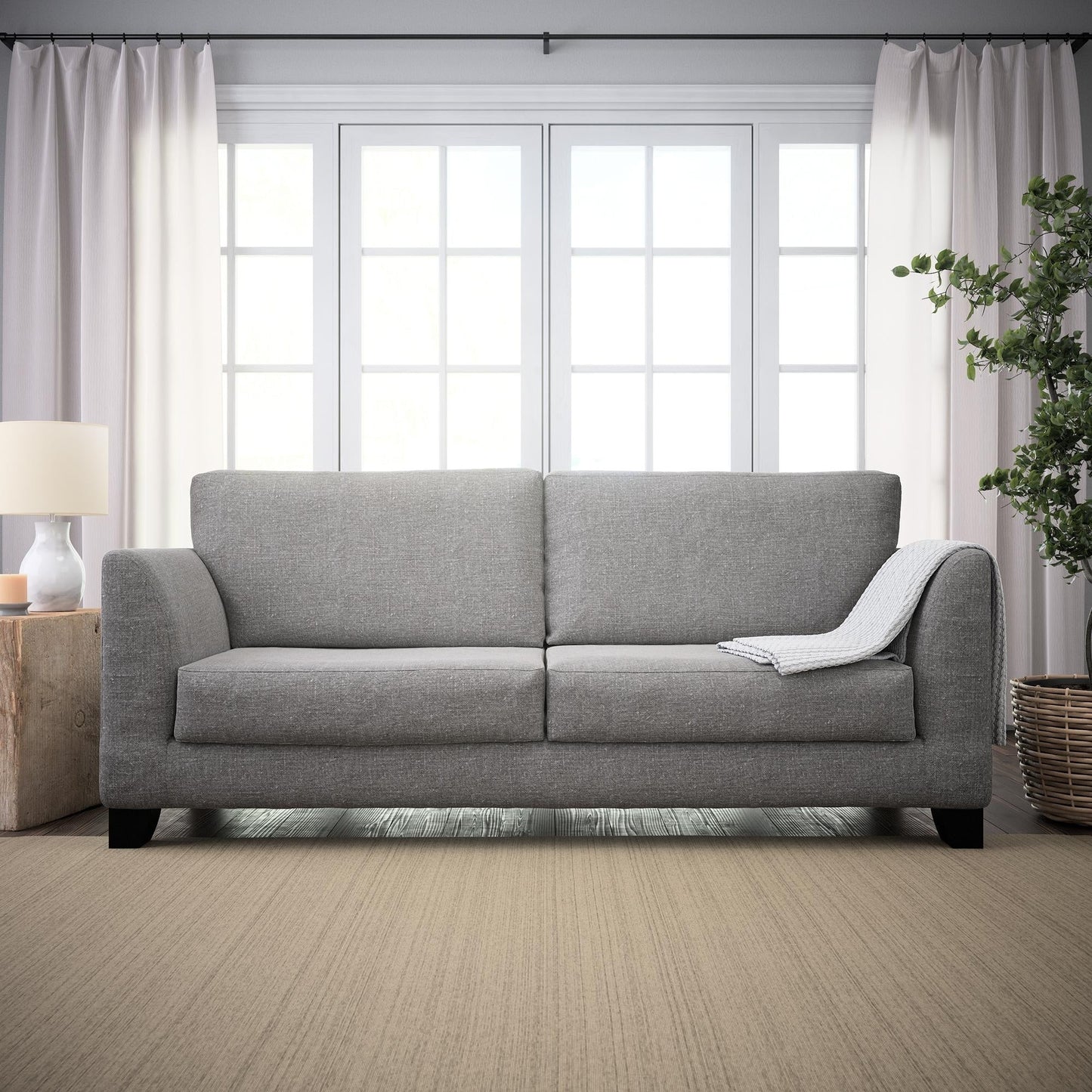 Brookside Holly 85 Upholstered Flared Arm Sofa