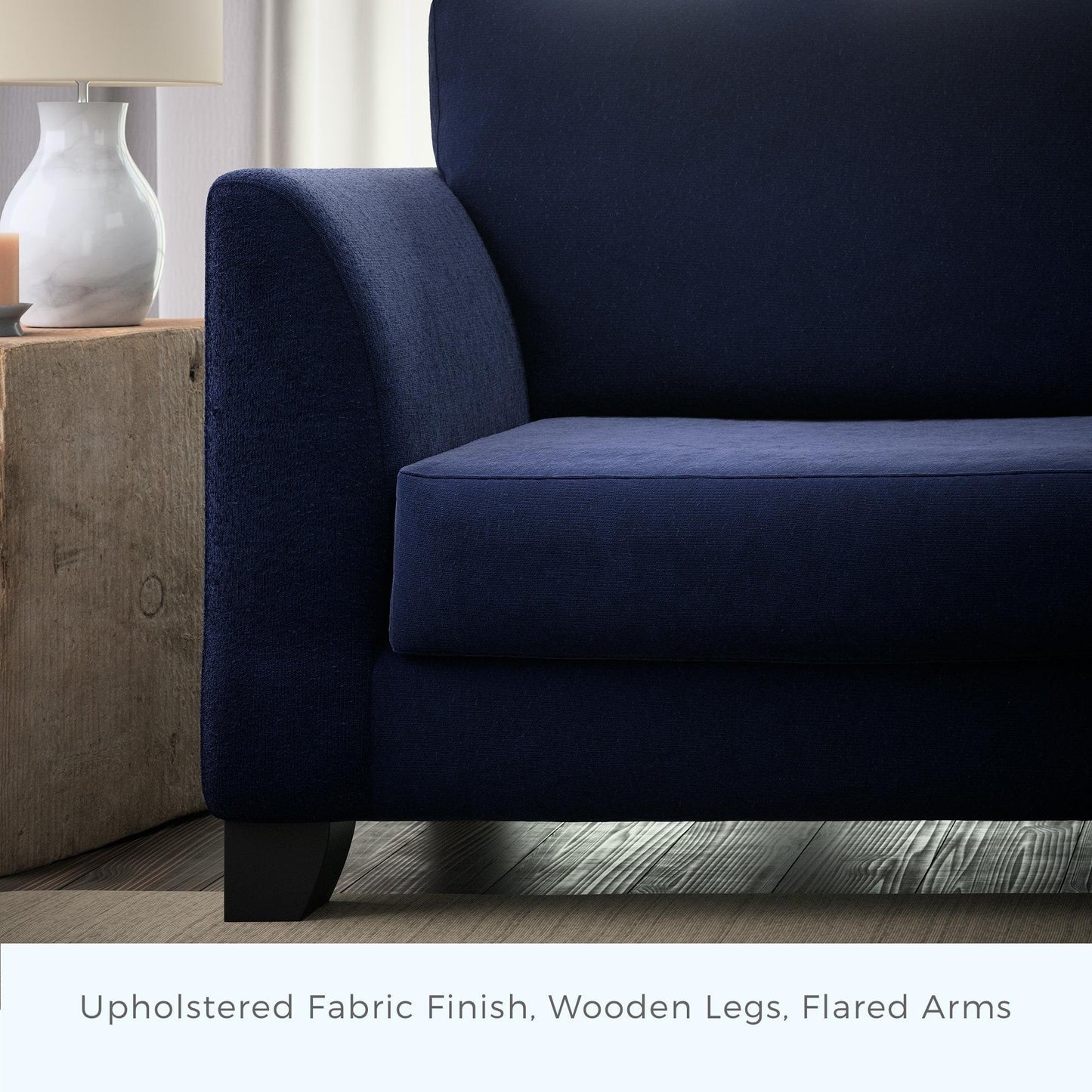 Brookside Holly 85 Upholstered Flared Arm Sofa