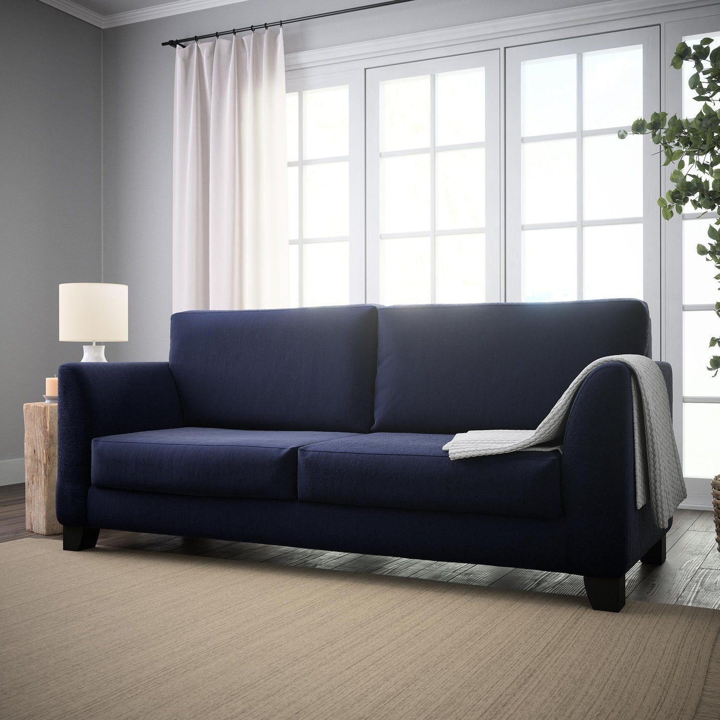 Brookside Holly 85 Upholstered Flared Arm Sofa