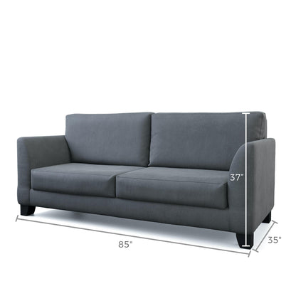 Brookside Holly 85 Upholstered Flared Arm Sofa