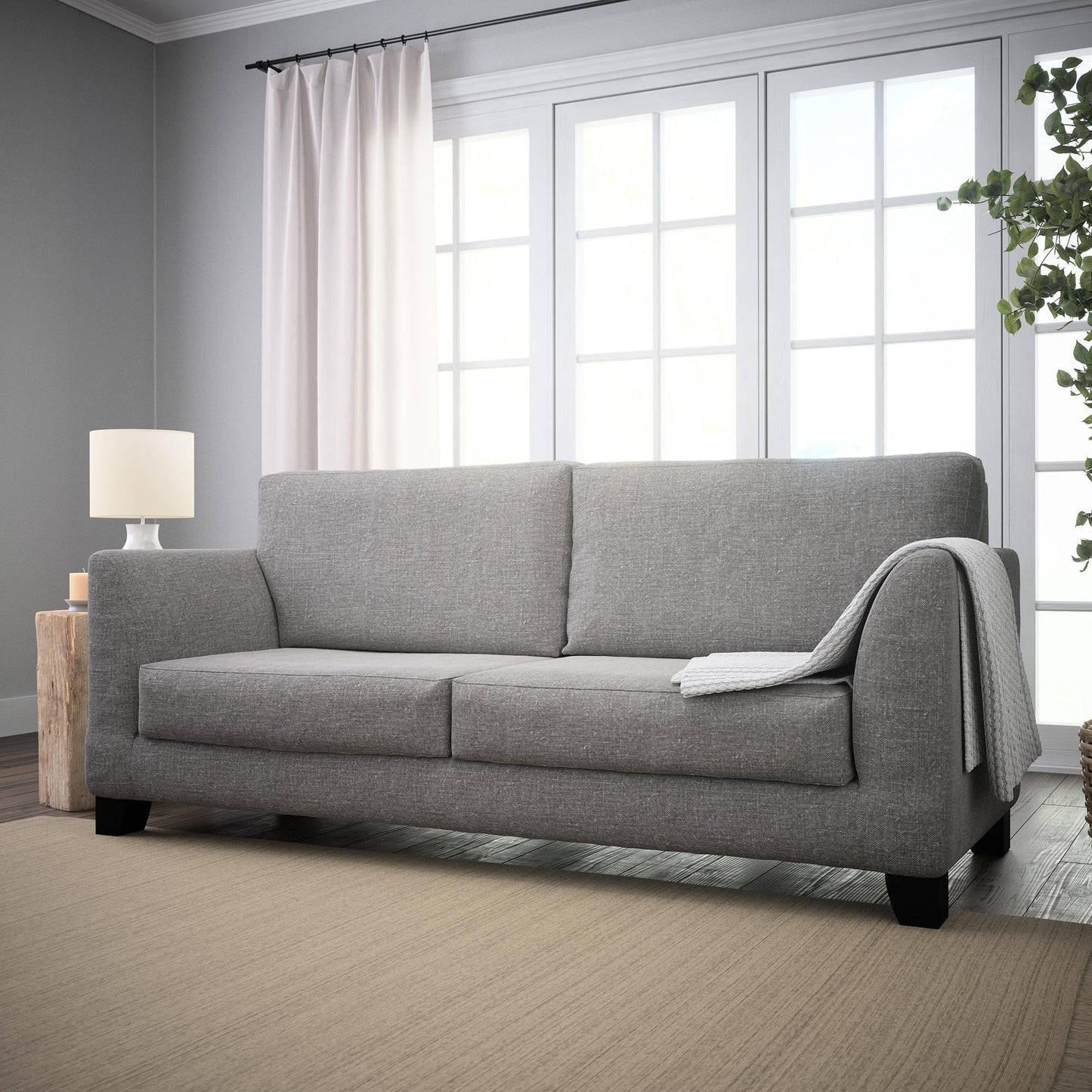 Brookside Holly 85 Upholstered Flared Arm Sofa