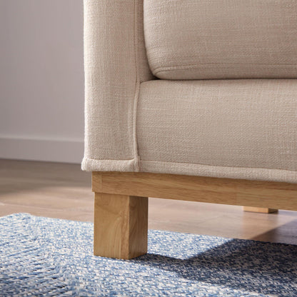 Brookside Kay Upholstered Wood Base Sofa