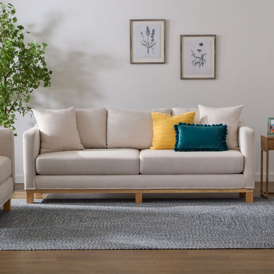 Brookside Kay Upholstered Wood Base Sofa